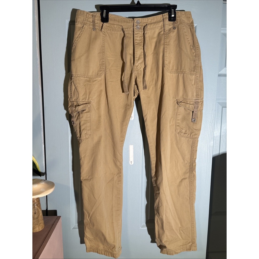 Levi's Khaki Cargo Pants Women's Sz 16. Y2K